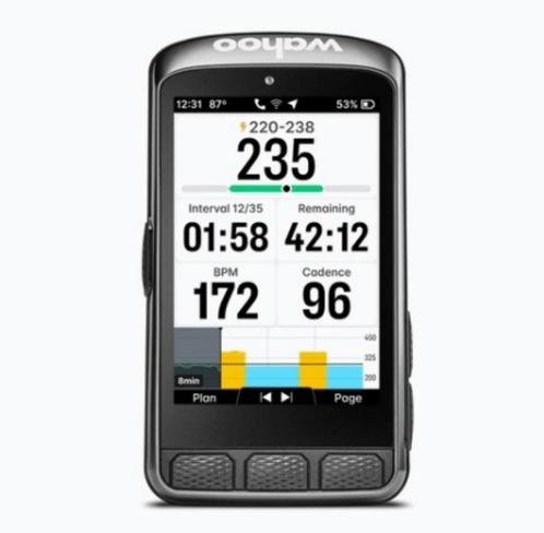 Wahoo Elemnt ACE GPS fietscomputer, Fietsen en Brommers, Fietsaccessoires | Fietscomputers, Nieuw, Draadloos, GPS, Waterdicht