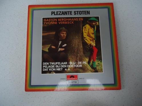 LP van "Gaston Berghmans & Yvonne Verbeeck" Plezante Stoten, CD & DVD, Vinyles | Néerlandophone, Utilisé, Autres genres, 12 pouces