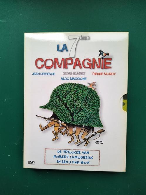 La 7Eme Compagnie (DVD Box - Nederlandse ondertitels, Cd's en Dvd's, Dvd's | Komedie, Zo goed als nieuw, Ophalen of Verzenden