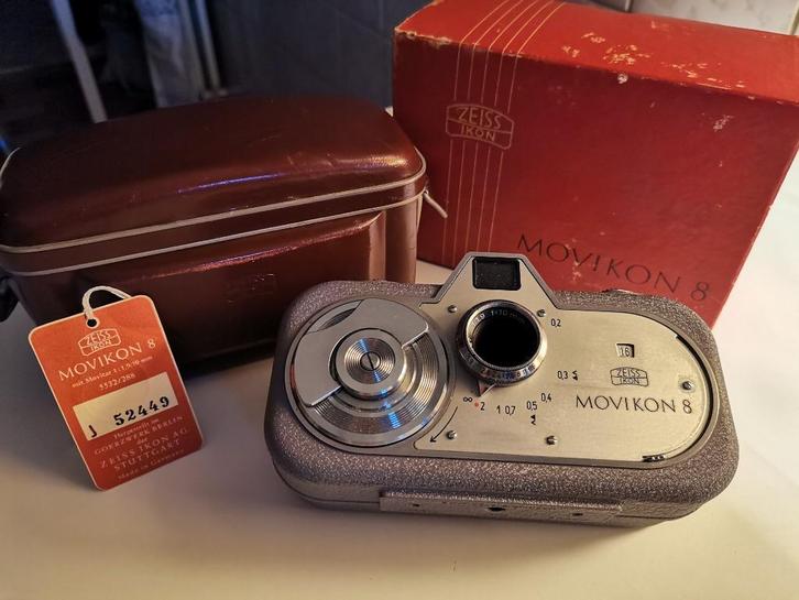 Zeiss Ikon Movikon 8 camera, Audio, Tv en Foto, Actiecamera's, Zo goed als nieuw, Ophalen of Verzenden