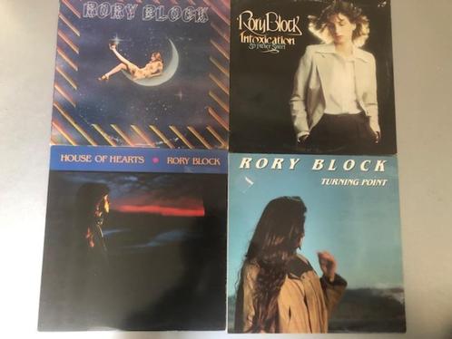 Vier lps van blues zangeres en gitarist Rory Block, Cd's en Dvd's, Vinyl | Jazz en Blues, Gebruikt, Blues, Verzenden