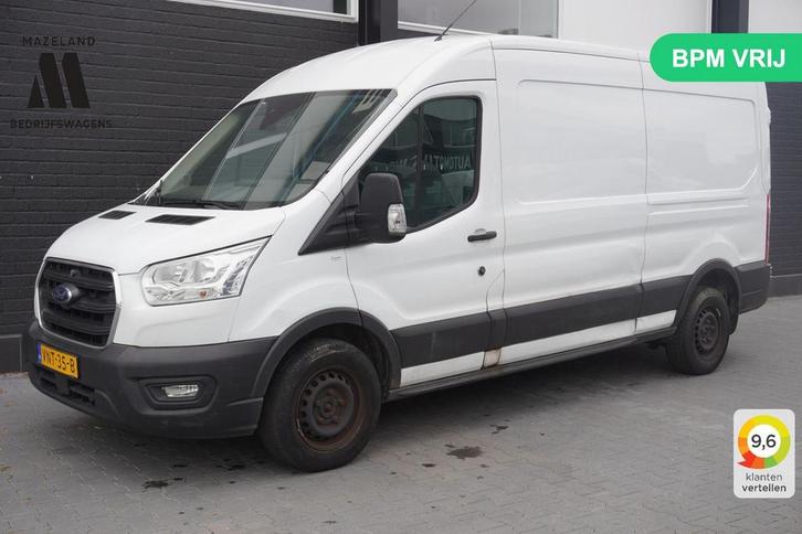Ford Transit 2.0 TDCI 130 PK L3H2 EURO 6 - Airco -  Navi - C, Auto's, Bestelwagens en Lichte vracht, Bedrijf, ABS, Airconditioning