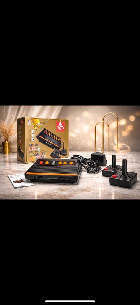 Console rétro Atari 2600 – Complète avec boîte, Games en Spelcomputers, Spelcomputers | Atari, Zo goed als nieuw, Atari 2600, Ophalen