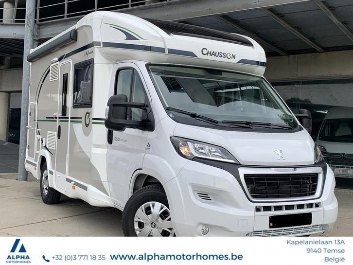 Chausson 650 Etape Line Peugeot 140pk Manueel, Caravanes & Camping, Camping-cars, Entreprise, Semi-intégral, Chausson, Diesel
