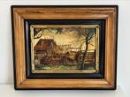 Schilderij - Naudts - Oude Hoeve Lichtervelde, Ophalen of Verzenden