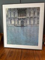 reproductie met kader - uitzicht op Venetië (C. Monet), Enlèvement, Utilisé