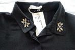 Elegante nieuwe blouse Pauline B. Maat 4 (46)., Kleding | Dames, Nieuw, Maat 46/48 (XL) of groter, Zwart, Verzenden