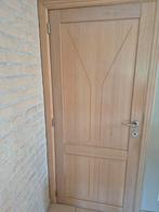 Binnendeur eik ceruse, Doe-het-zelf en Bouw, Ophalen, Zo goed als nieuw, Hout, Binnendeur