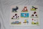 Puzzle bois pour tout petit, Comme neuf, Enlèvement, 6 mois à 2 ans, Moins de 10 pièces
