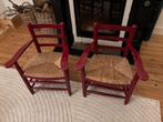 Chaise en osier (lot de 2), Maison & Meubles, Chaises, Rouge, Deux, Enlèvement, Utilisé