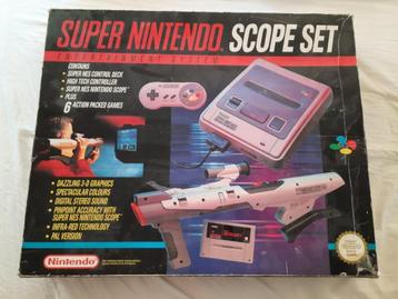 Super Nintendo Scope Set beschikbaar voor biedingen