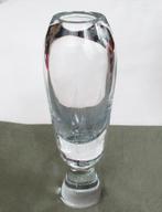 Johansfors Zweeds art glas, geëtste kristallen vaas van '70., Antiek en Kunst, Antiek | Glaswerk en Kristal, Ophalen of Verzenden