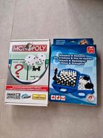 Monopoly en Dammen/schaken reisformaat, Nieuw, Ophalen of Verzenden