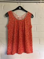 Oranje-rood met wit topje, merk : Luna's, maat 42, Vêtements | Femmes, Tops, Enlèvement ou Envoi, Comme neuf, Luna's, Taille 42/44 (L)