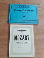 Mozart partituren voor piano, Muziek en Instrumenten, Bladmuziek, Ophalen of Verzenden, Zo goed als nieuw, Piano