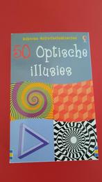Usborne Activiteitenkaarten 50 optische illusies, Optische illusies, Zo goed als nieuw, Ophalen