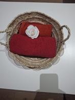 panier artisanal, Huis en Inrichting, Woonaccessoires | Schalen en Manden, Ophalen, Rond, Riet, Mand