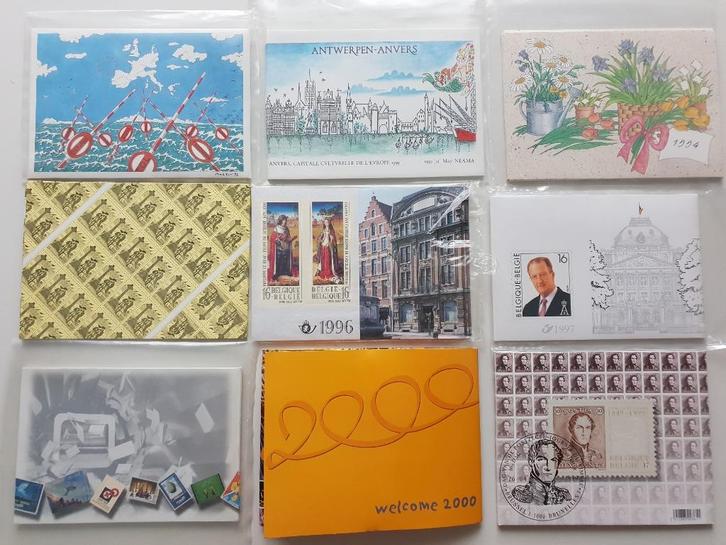 Jaarmappen 1, Postzegels en Munten, Postzegels | Europa | België, Postfris, Postfris, Verzenden