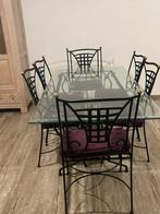 Salles à manger, Maison & Meubles, Enlèvement, Comme neuf, Verre