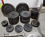 Dumbells + olymp bar + ez curl bar + gewichten, Sport en Fitness, Fitnessmaterialen, Ophalen, Gebruikt