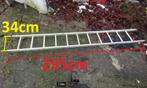 aluminium ladder recht 11 sporten 2.95m, Doe-het-zelf en Bouw, Ladders en Trappen, Ophalen, Gebruikt, Ladder, 2 tot 4 meter