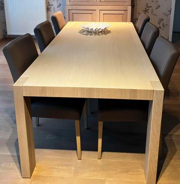 Eetkamertafel 100x225 cm beschikbaar voor biedingen