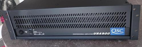QSC USA900 Pro-Amplifier, Muziek en Instrumenten, Versterkers | Keyboard, Monitor en PA, Gebruikt, P.A., 500 tot 1000 watt, Ophalen of Verzenden