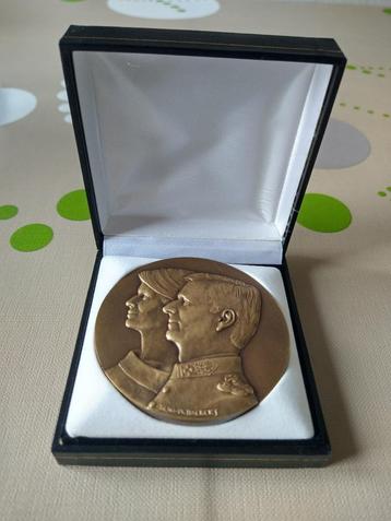 Medaille Koning Filip & Koningin Mathilde 