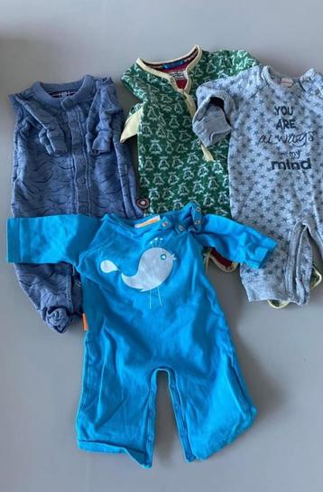 Pakket babykleding jongens maat 56-62-68 beschikbaar voor biedingen