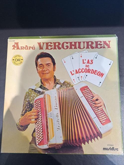 LP - BOX André Verchuren –L'As De L'Accordéon, CD & DVD, Vinyles Singles, Utilisé, Pop, Enlèvement