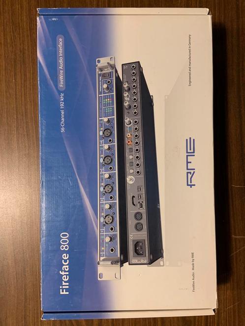 RME FireFace 800, Computers en Software, Geluidskaarten, Gebruikt, Ophalen of Verzenden