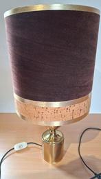 lampenkappen, Huis en Inrichting, Lampen | Lampenkappen, Ophalen, Bruin, Zo goed als nieuw, 50 cm of meer