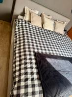 Bed Boxspring 200x220 kingsize, Ophalen, Zo goed als nieuw