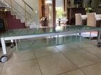 TV-tafel in glas, Ophalen, Zo goed als nieuw, Glas, Modern