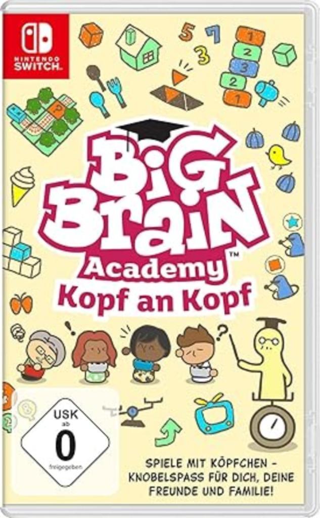 Big Brain Academy Hoofd aan hoofd SNELLE GRATIS LEVERING, Games en Spelcomputers, Games | Nintendo Switch, Nieuw, Avontuur en Actie