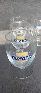 3 verres ricard carré, Enlèvement ou Envoi, Comme neuf