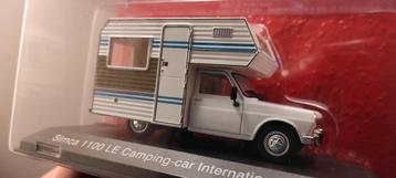 Simca 1100 LE Camping car, 1:43 in ongeopende blister.