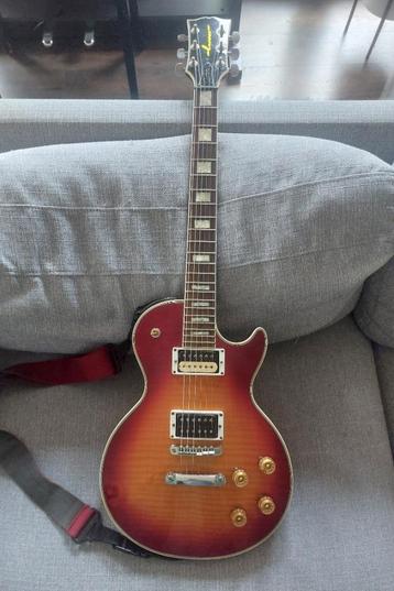 Luxor Les Paul Custom Cherryburst Peter Green OOP beschikbaar voor biedingen