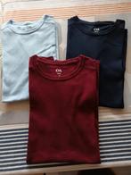 3 volledig nieuwe T-shirts  s, Ophalen of Verzenden, Nieuw, Blauw