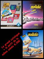 Catalogues années 80 : Solido, Rextoys, Vitesse, Brumm, Rio., Collections, Envoi, Comme neuf, Voitures