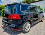 VW SHARAN 2.0TDI HIGHLINE 2014 BOÎTE AUTO AIRCO GPS 10500€, 7 places, Cuir, Noir, Sharan