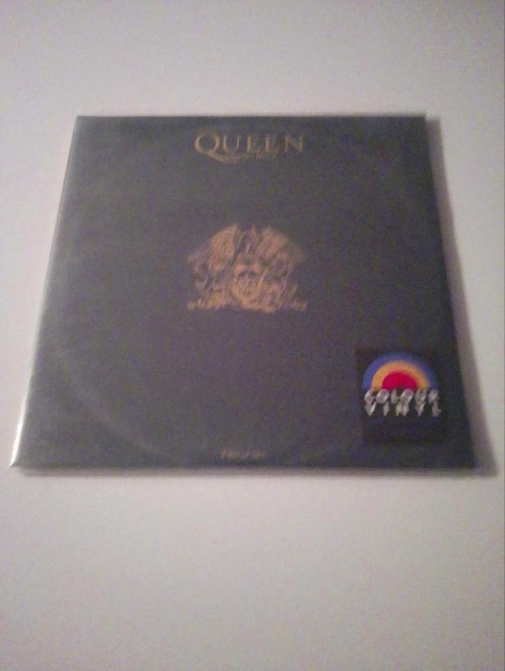 Queen - Greatest hits II ( Blue vinyl color 2 Lp's), Cd's en Dvd's, Vinyl | Rock, Zo goed als nieuw, Ophalen of Verzenden