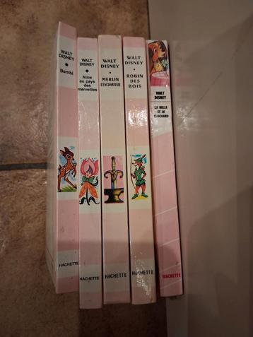 Disneyboeken, roze bibliotheek, HACHETTE-editie! beschikbaar voor biedingen
