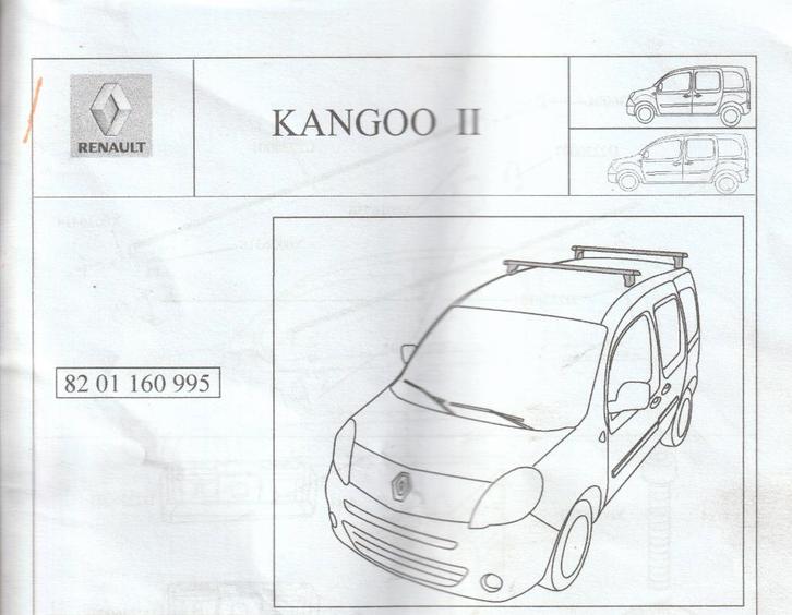 Barres de toit pour Kangoo II, Autos : Divers, Porte-bagages, Neuf, Enlèvement
