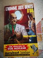 Bob Morane (L'homme aux dents d'or)., Livres, Aventure & Action, H. Vernes., Utilisé, Enlèvement ou Envoi