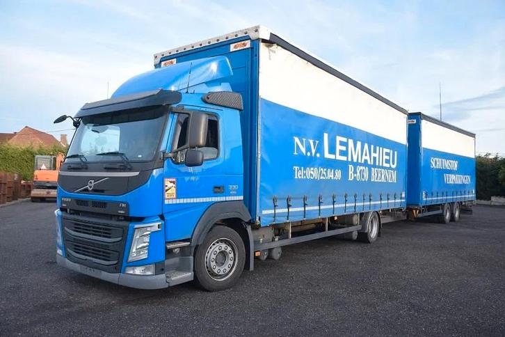 Volvo FM 330 (année de construction 2018), Autos, Camions, Entreprise, Achat, Volvo, Diesel, Euro 6, Automatique, Bleu, Propulsion arrière
