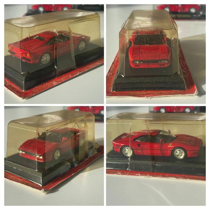 Ferrari 288 GTO rood 1:43 Model ongeopend Nieuwstaat, Hobby & Loisirs créatifs, Voitures miniatures | 1:43, Utilisé, Voiture, Autres marques