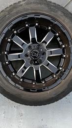 Jantes RHINO Black 4x4 + pneus, Autos : Pièces & Accessoires, 4 Saisons, Pneus et Jantes, 275 mm, 20 pouces