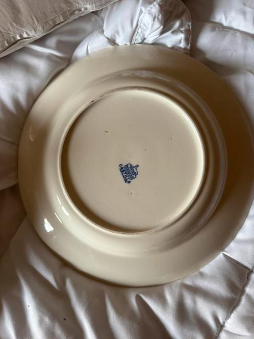 Vintage bord blauw-wit – Castillo, Antiek en Kunst, Antiek | Schalen, Ophalen