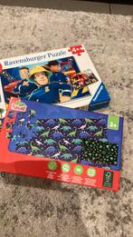 Set Puzzel brandweer Sam en lichtgevende dino puzzel, Ophalen, 2 tot 4 jaar